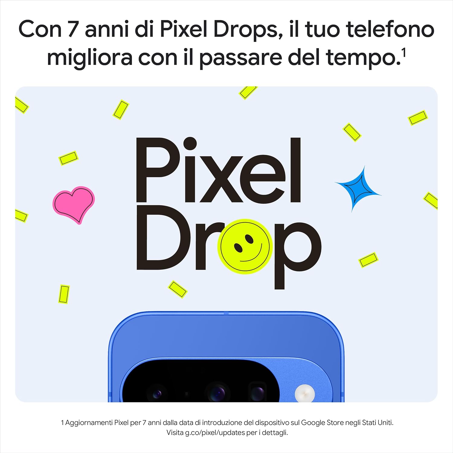 Thumbnail 6 de Google Pixel 10 blu indaco (128GB) con Gemini e tripla fotocamera posteriore