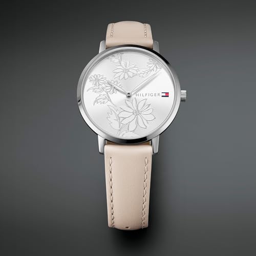 Thumbnail 1 de Tommy Hilfiger 1781919: reloj de cuarzo para mujer con correa de cuero rosa