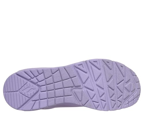 Detalle 2 de Skechers Damen UNO Stand On Air Sneaker – Purple Lavendar Mesh, Größe 37 EU