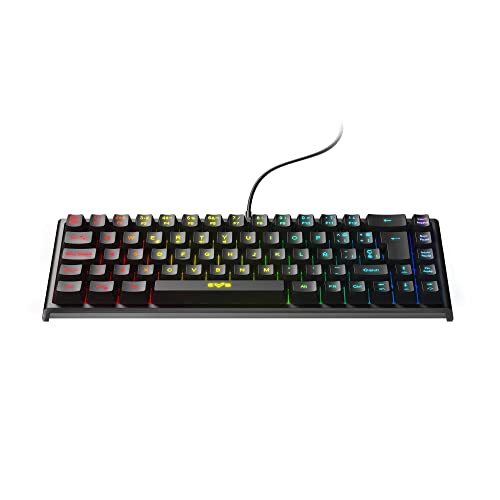 Thumbnail 3 de Energy Sistem Gaming Keyboard ESG K4 KOMPACT-RGB: teclado gamer compacto con iluminación y cable USB-C