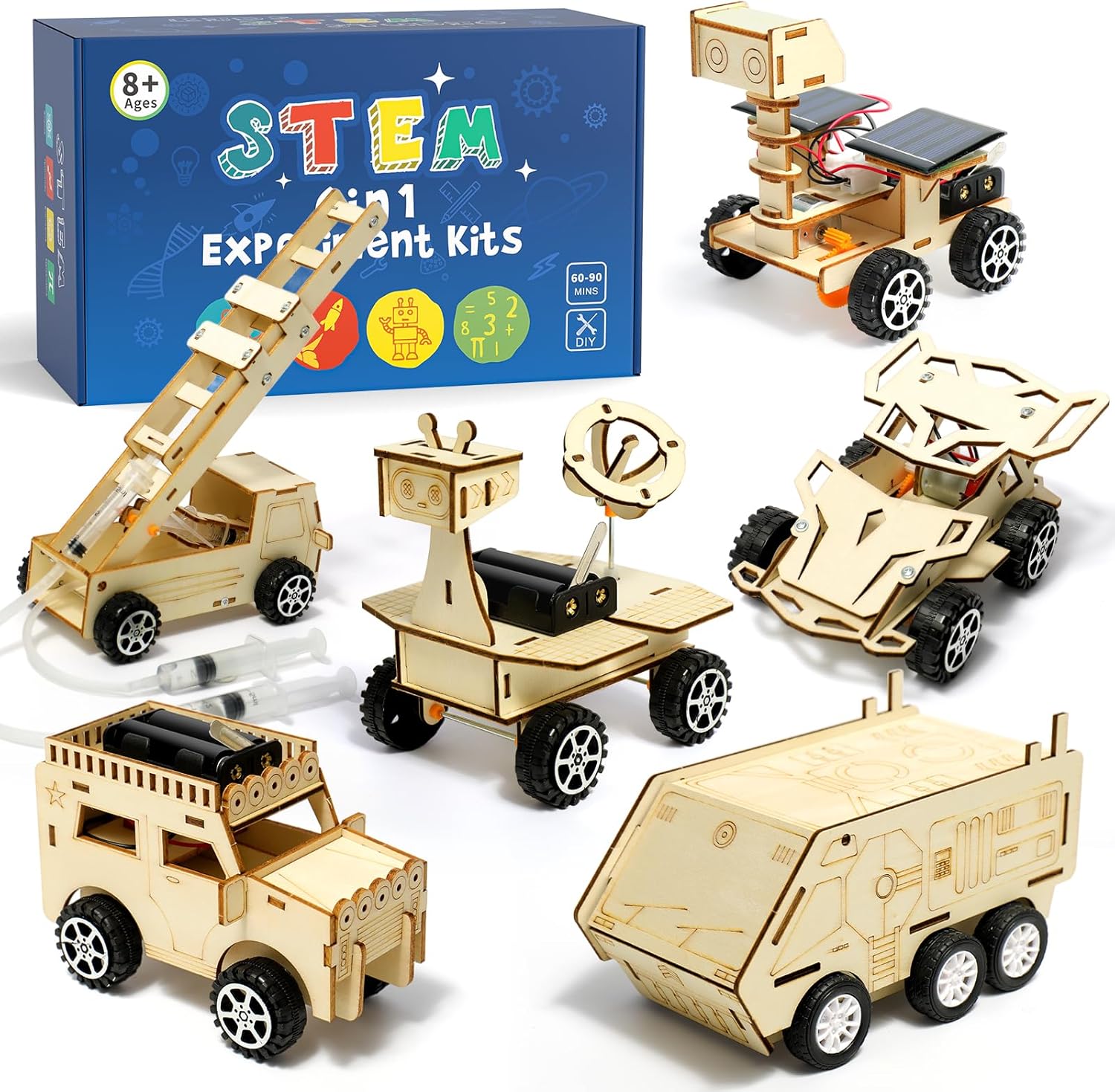 Detalle de Experimentierkasten Auto 6‑in‑1 für Kinder