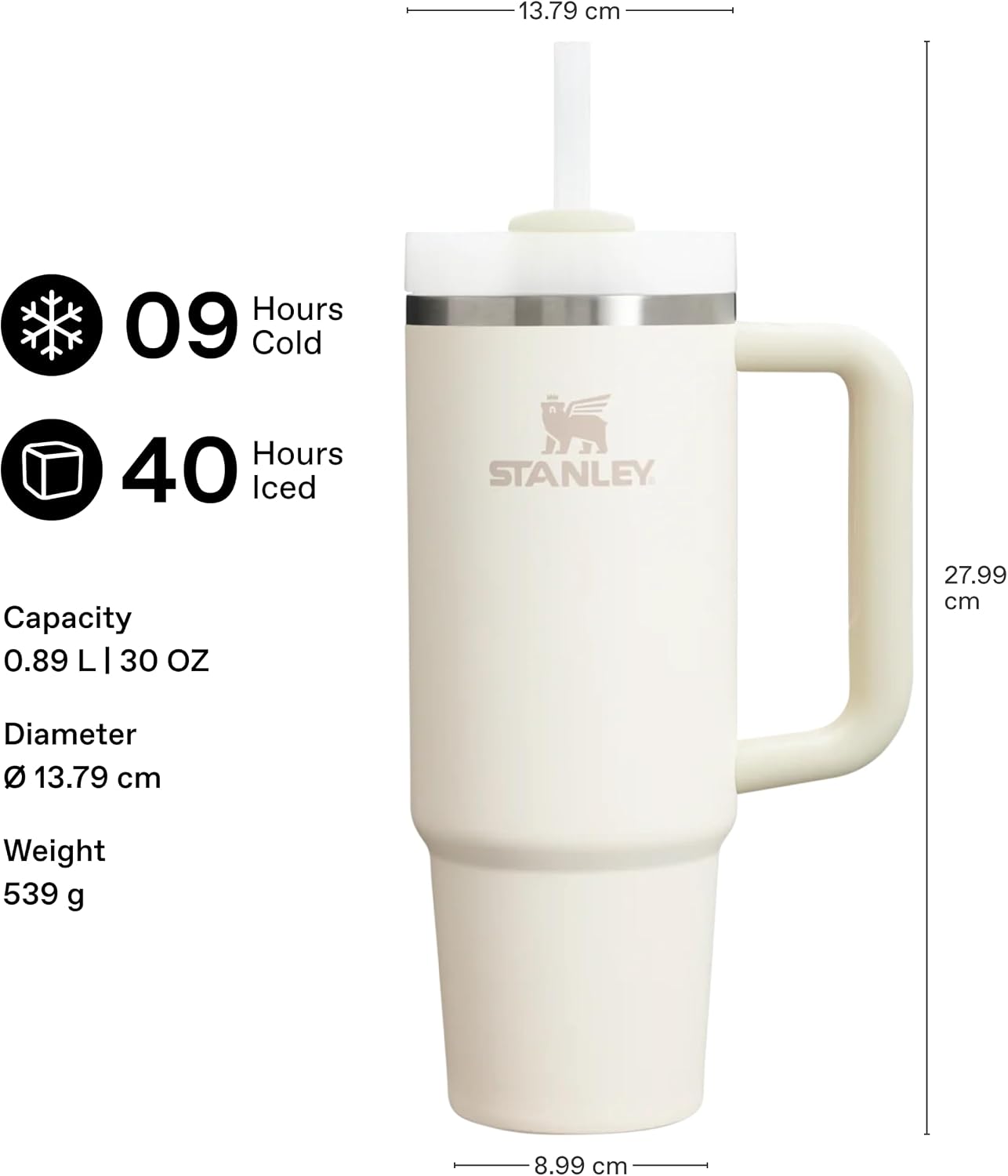 Detalle 2 de Stanley 1913 クエンチャー H2.0 100000119829 真空断熱タンブラー 30 oz パープルダスト