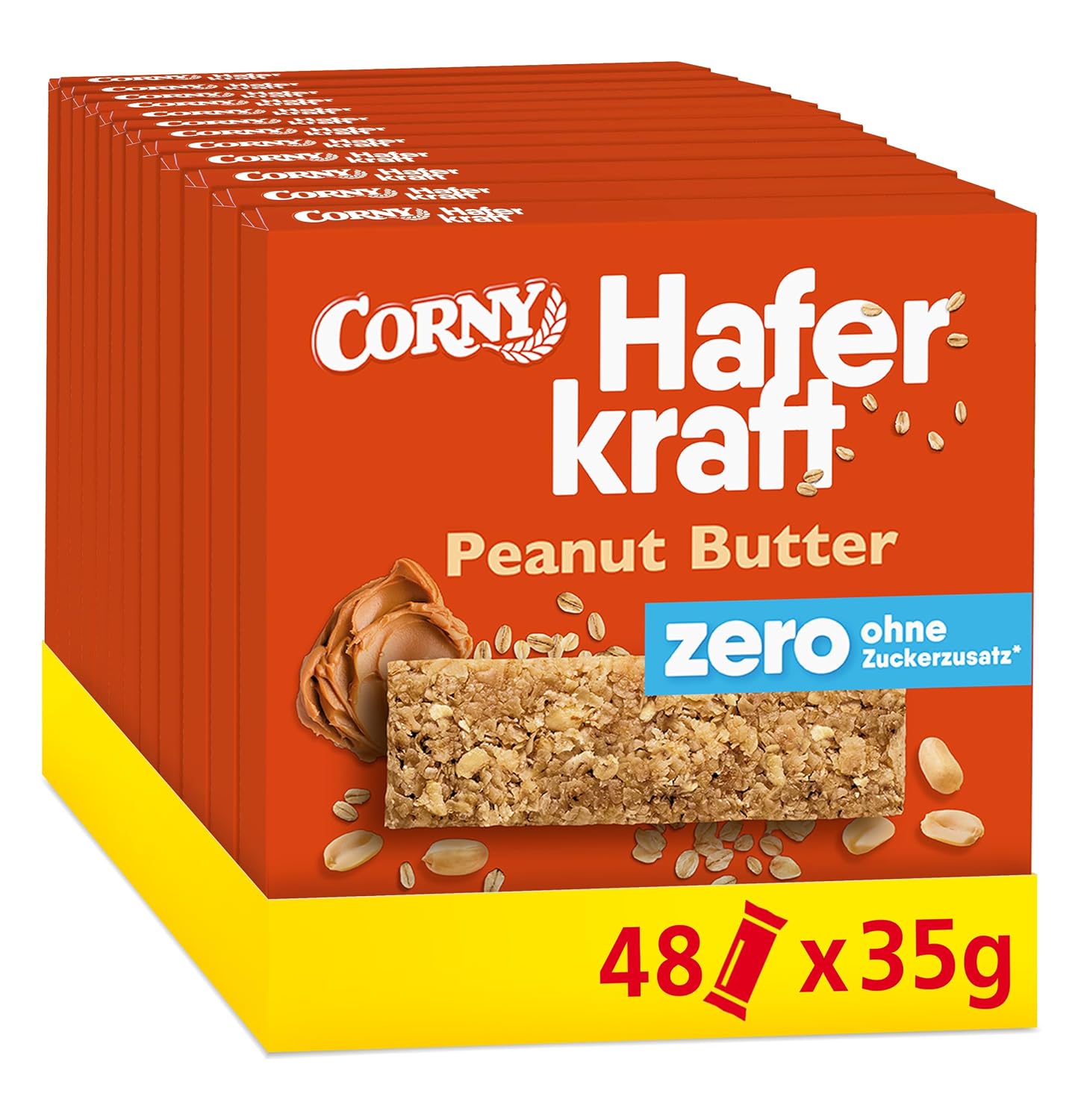 Thumbnail 6 de Corny Haferkraft Zero Apfel 48×35g 121 kcal