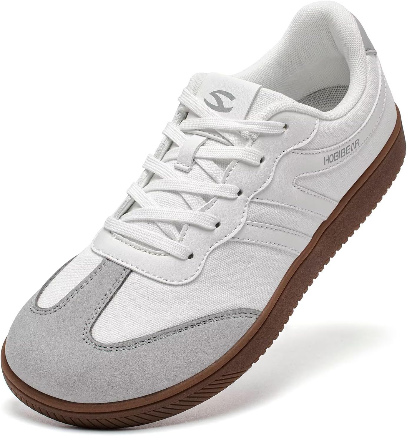 Detalle de HOBIBEAR Barefoot Shoes Wide Lace Up Casual Sneakers