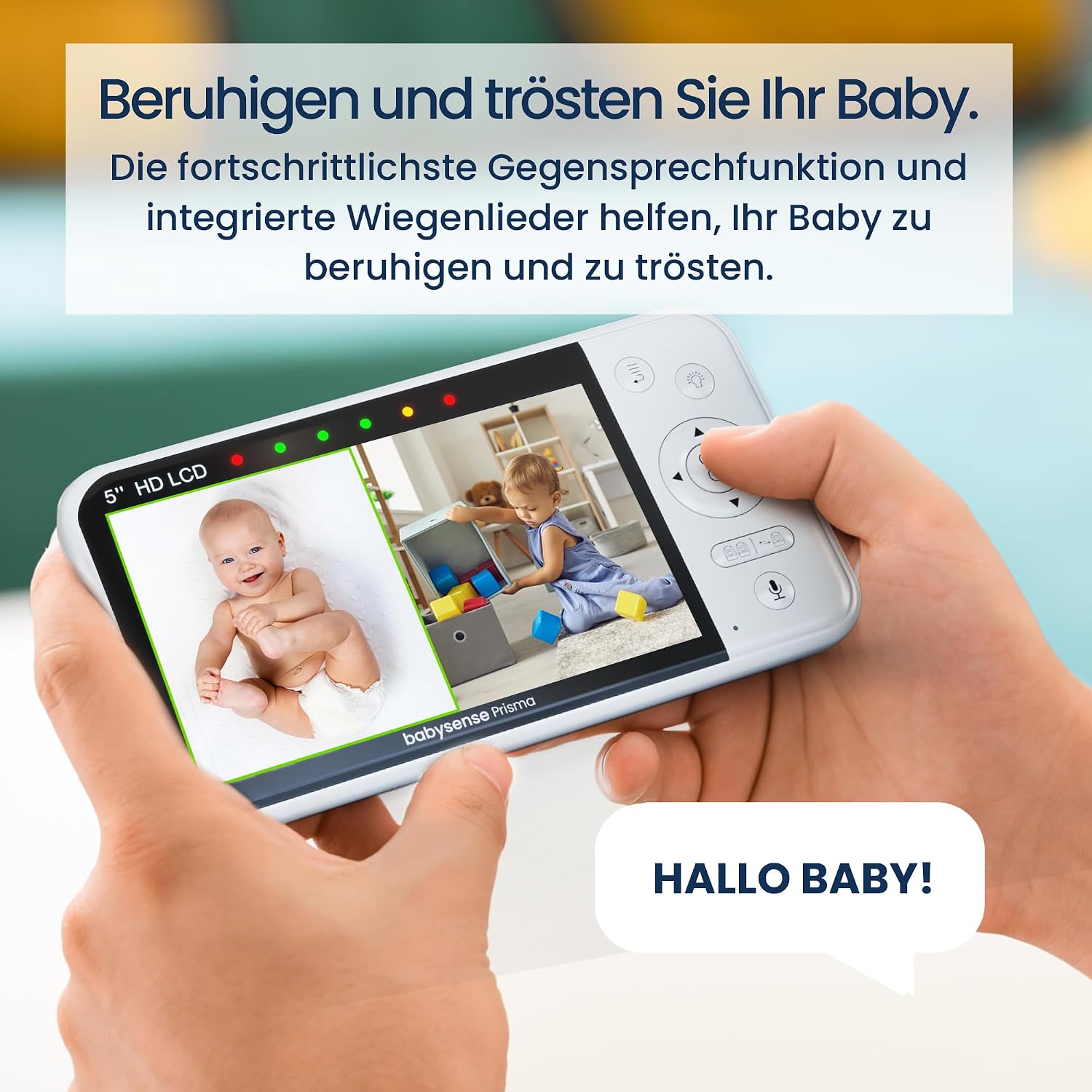 Thumbnail 6 de Babysense Babyphone 5 Zoll 720P HD