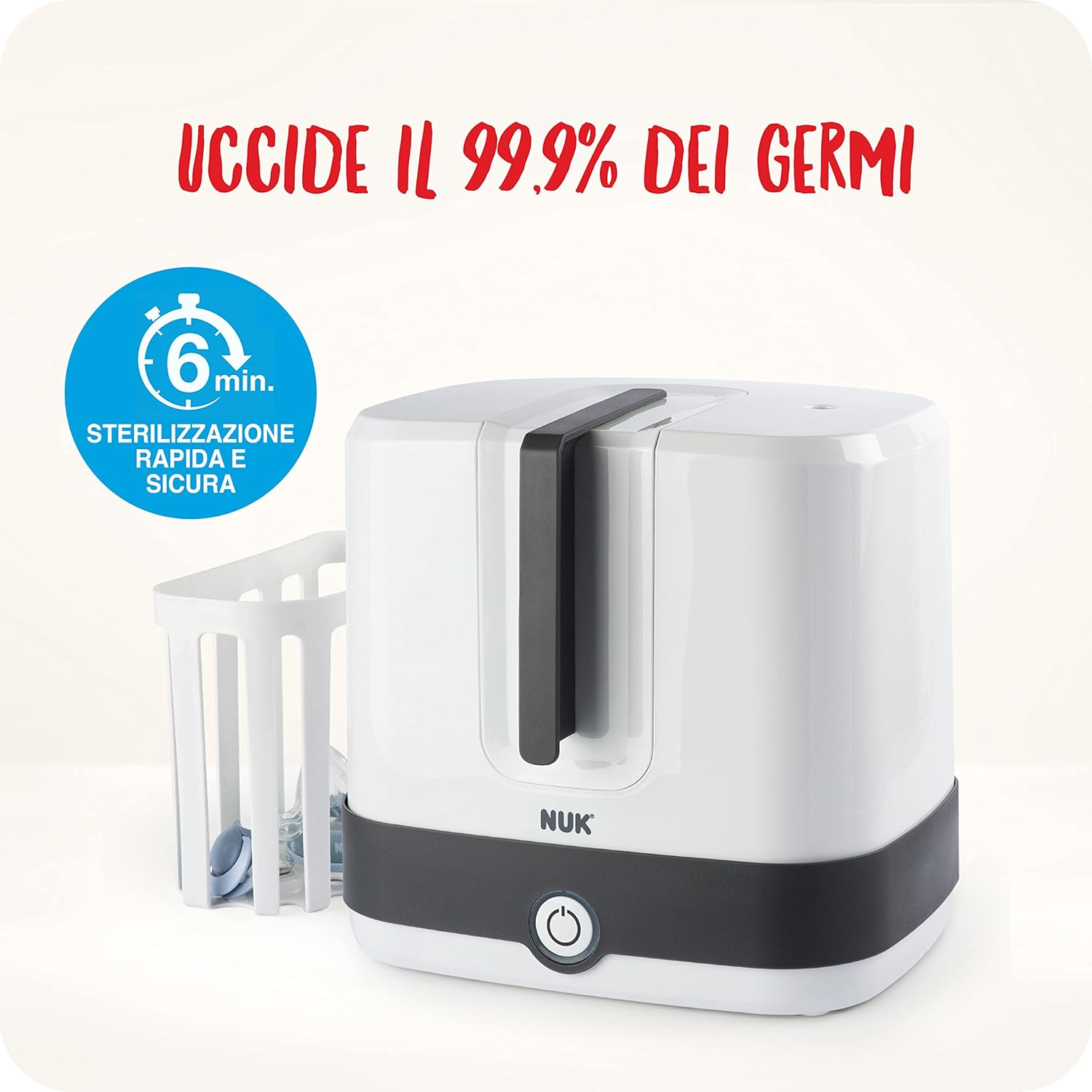 Thumbnail 1 de NUK Vario Express sterilizzatore biberon 6 biberon in 6 min