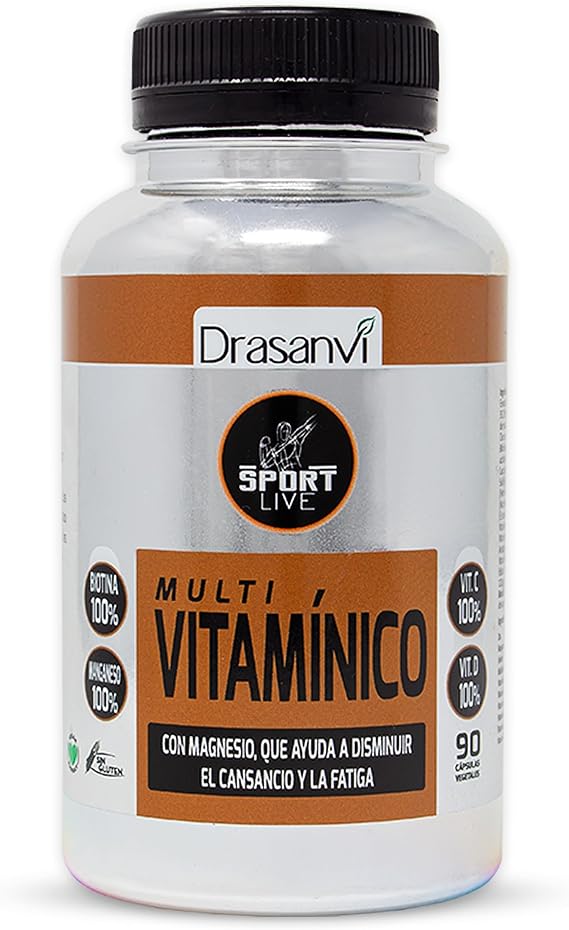 Detalle de SPORT LIVE MULTIVITAMÍNICO by DRASANVI - Vitalidad y Bienestar