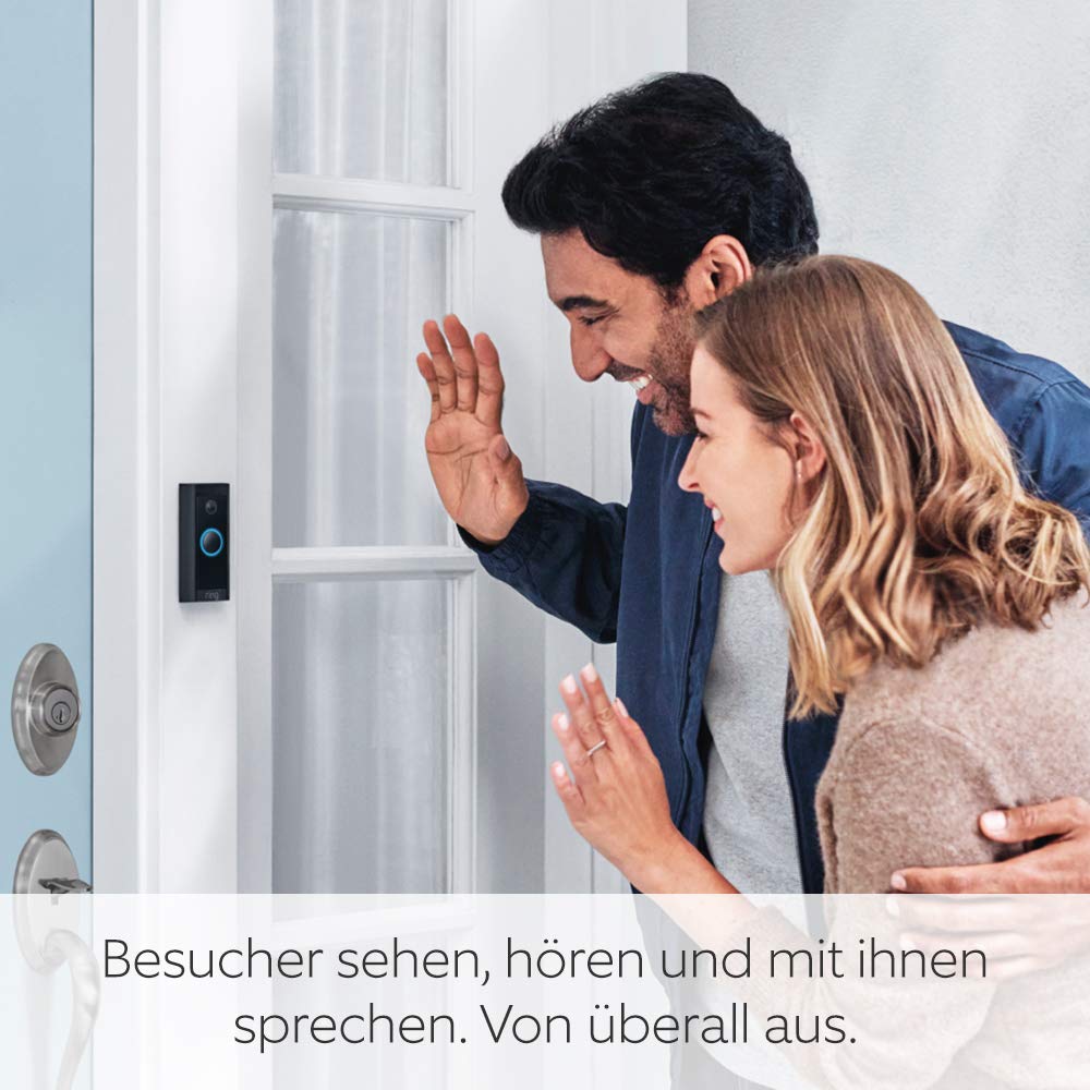Thumbnail 2 de Ring Videotürklingel Kabel (wired) – Türklingel mit Kamera, 1080p-HD und Nachtsicht, funktioniert mit Alexa