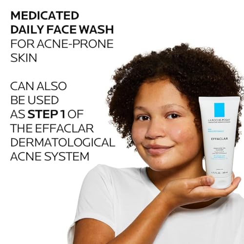 Detalle de La Roche-Posay Effaclar Medicated Acne Face Wash with 2% Salicylic Acid (6.8oz)