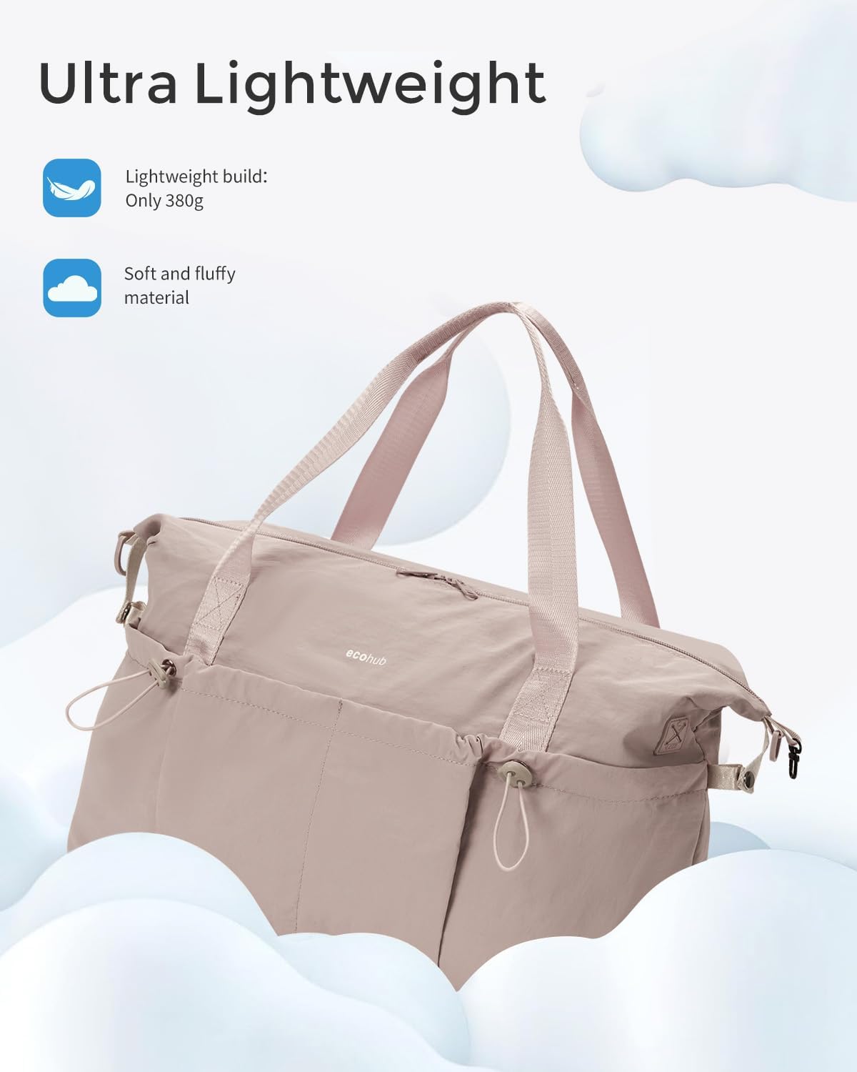 Thumbnail 6 de ECOHUB 24L Underseat Carry On Bag for Ryanair – Recycled, Water-Resistant & Lightweight