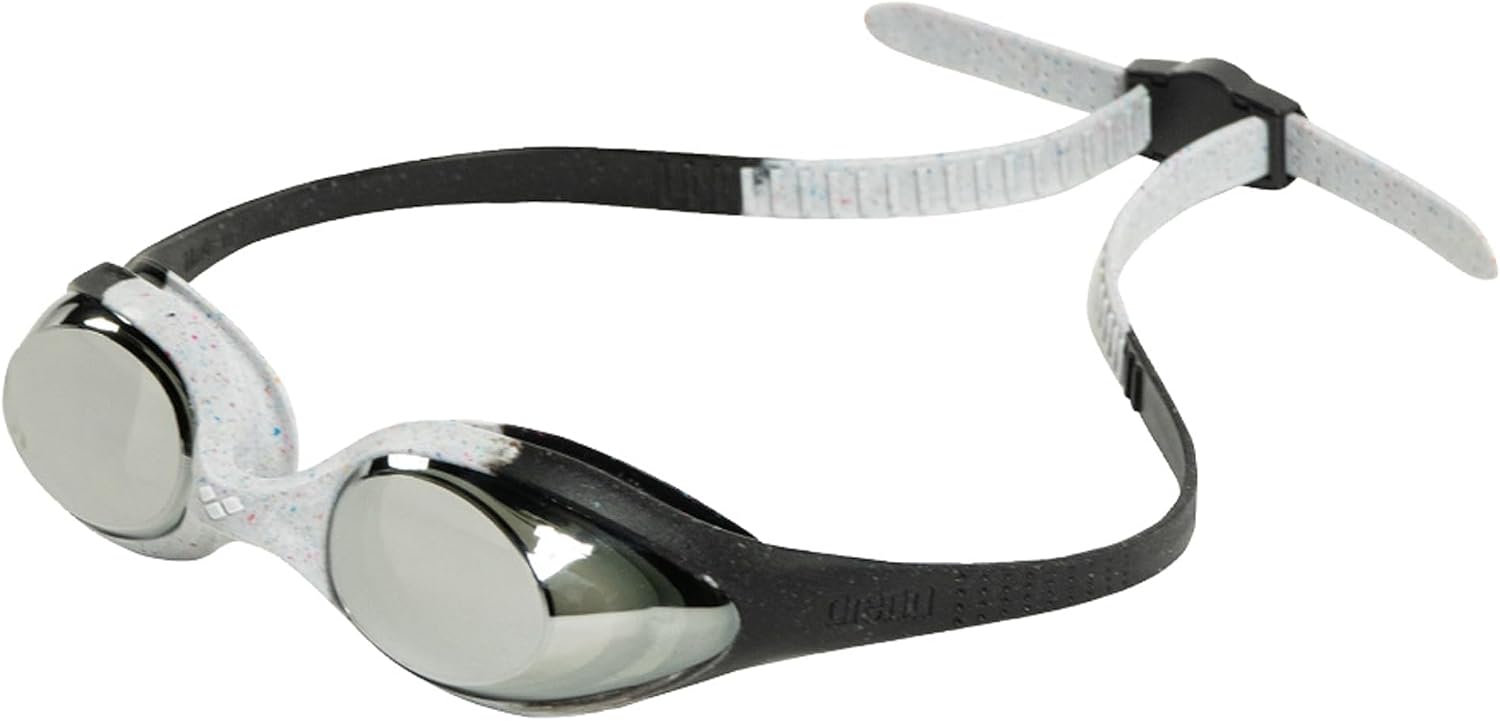 Detalle de ARENA Spider Junior Mirror Schwimmbrille – für Kinder von 6 bis 12 Jahren
