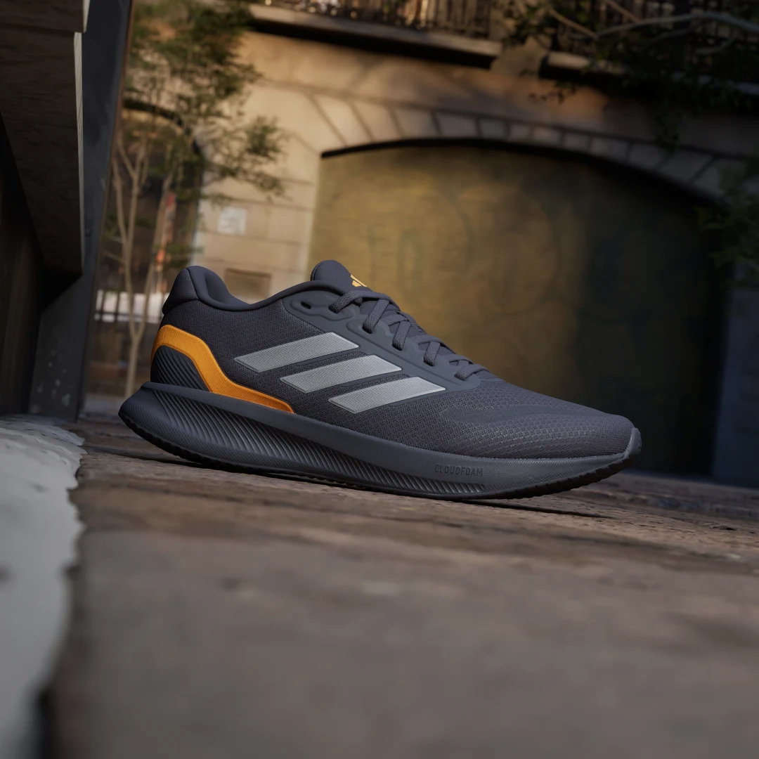 Detalle 2 de Zapatilla Runfalcon 5 Running de Adidas – versión Gris