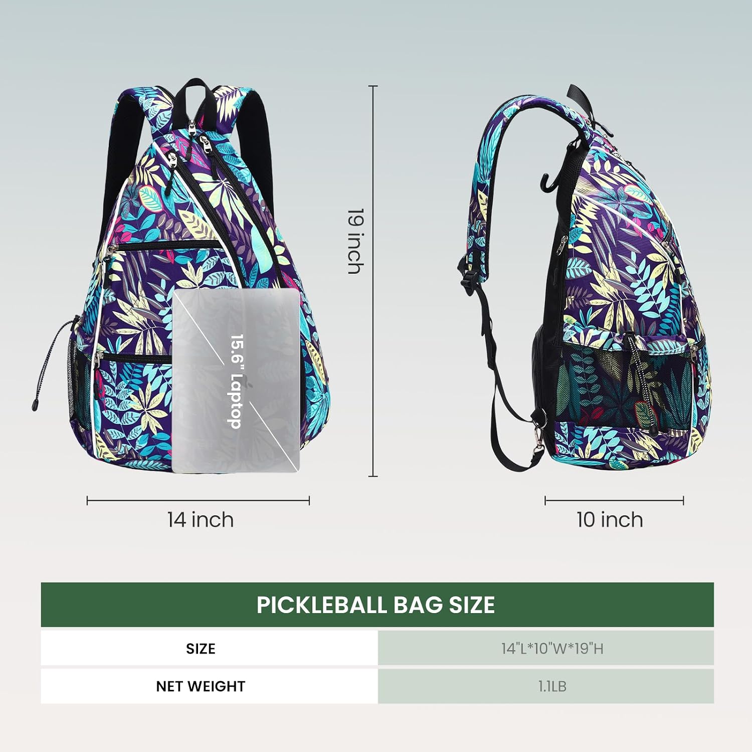Detalle de Sucipi Pickleball Backpack 600D