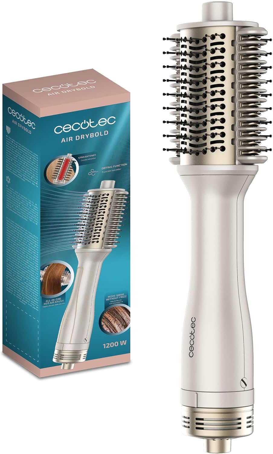 Detalle de Cecotec Air DryBold 1200W brosse soufflante đź’‡