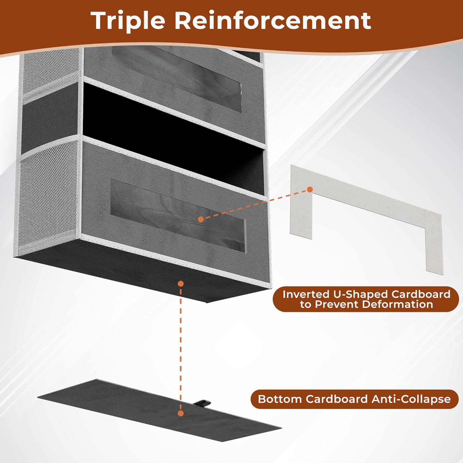 Thumbnail 2 de 2-Pack Over the Door Organizer