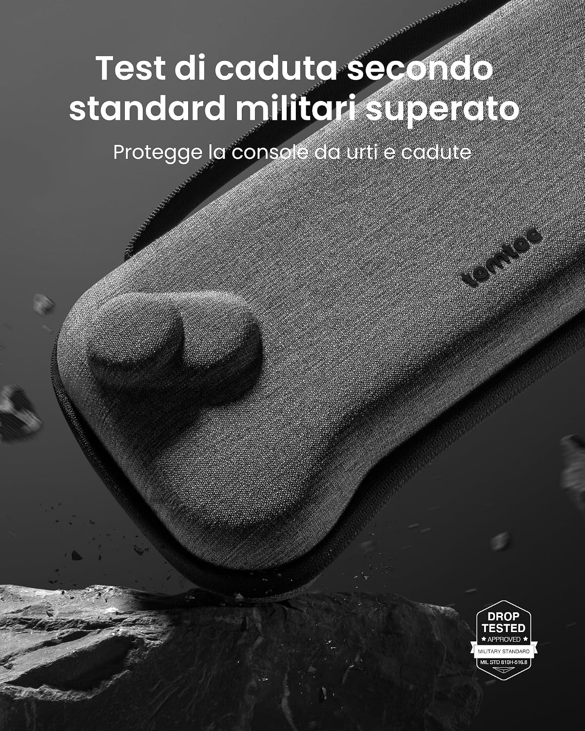 Detalle de tomtoc custodia rigida da trasporto per ASUS ROG Xbox Ally / Ally X (Ally X 2025) ultrapiatta e protettiva