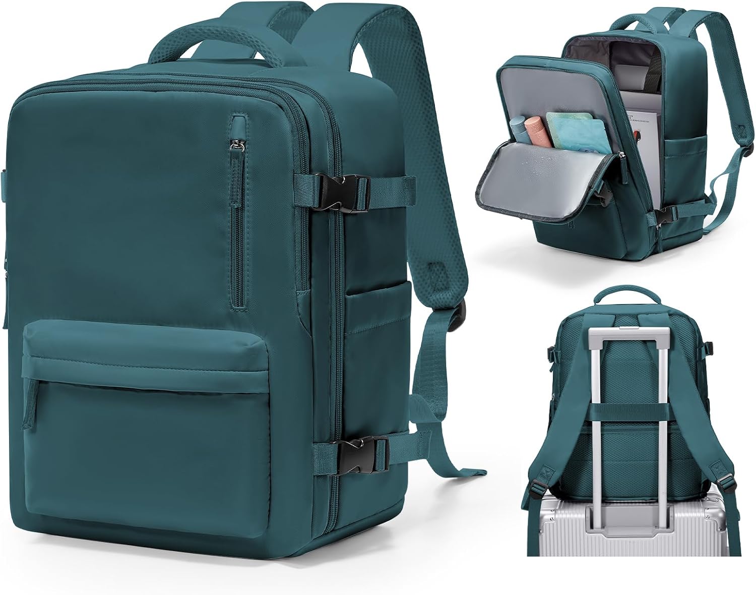 Detalle de BJLFS Zaino da Cabina 40×30×20 cm: compatibile Ryanair e viaggi quotidiani