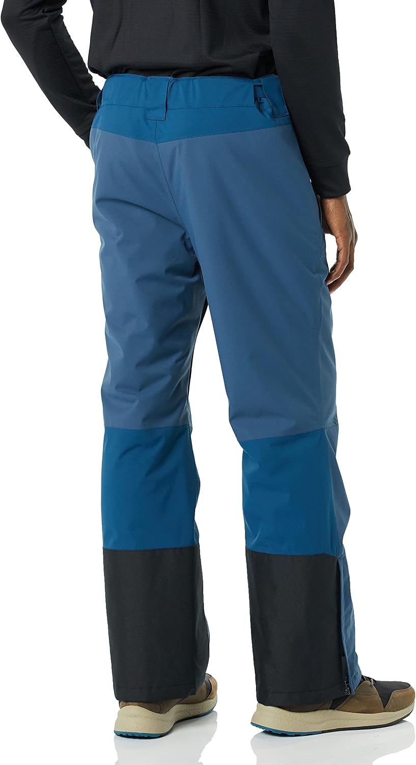 Detalle de Amazon Essentials Men’s Waterproof Insulated Snow & Ski Pant (Relaxed Fit) with seam-sealed protection
