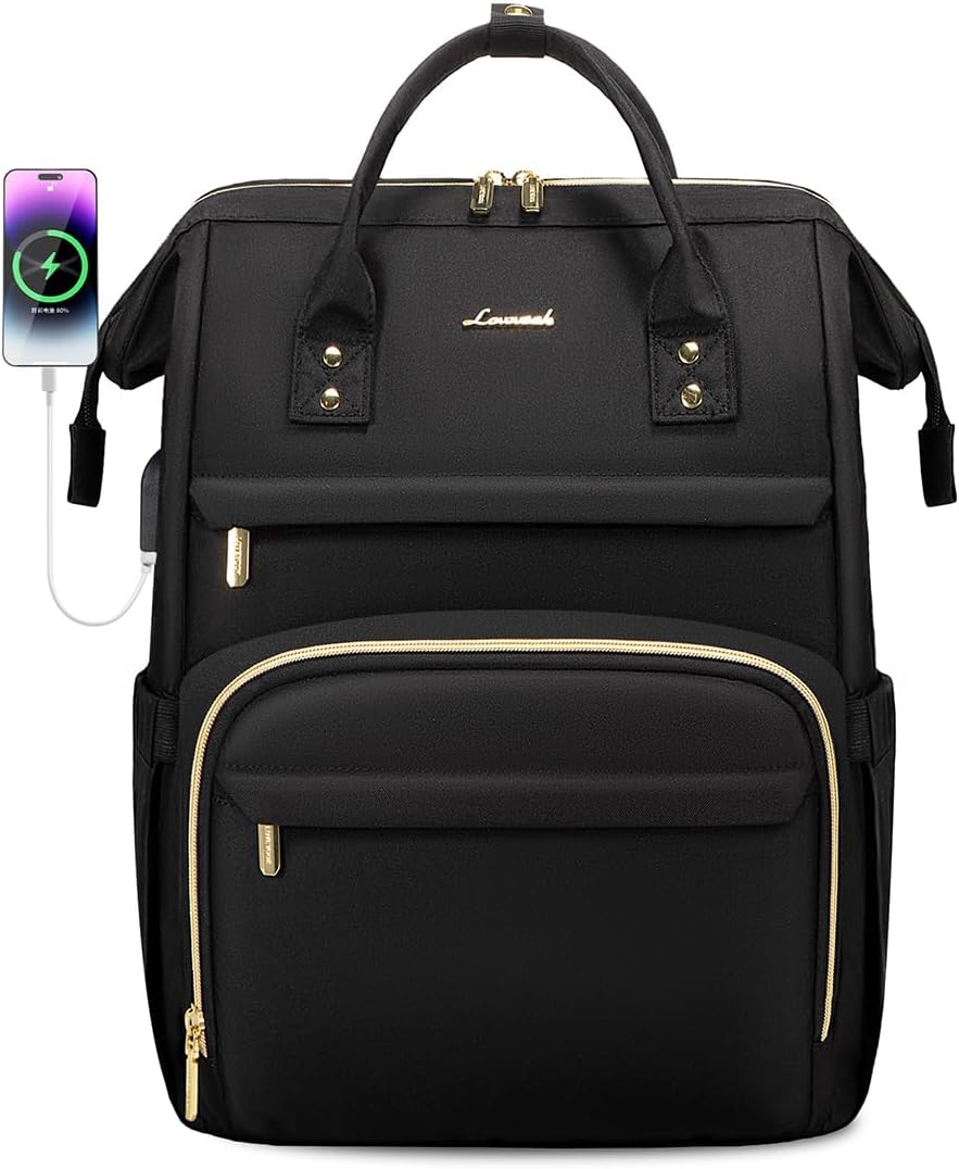 Detalle de LOVEVOOK 17 Inch Laptop Backpack for Women