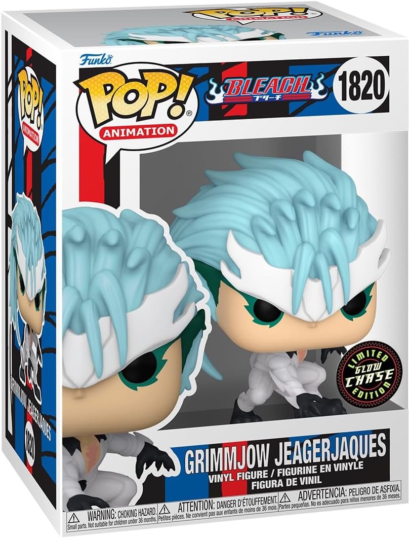 Detalle de Funko POP! BLEACH グリムジョー・ジャガージャック ビニールフィギュア 高さ約9.5cm、チェイス仕様は1/6の確率