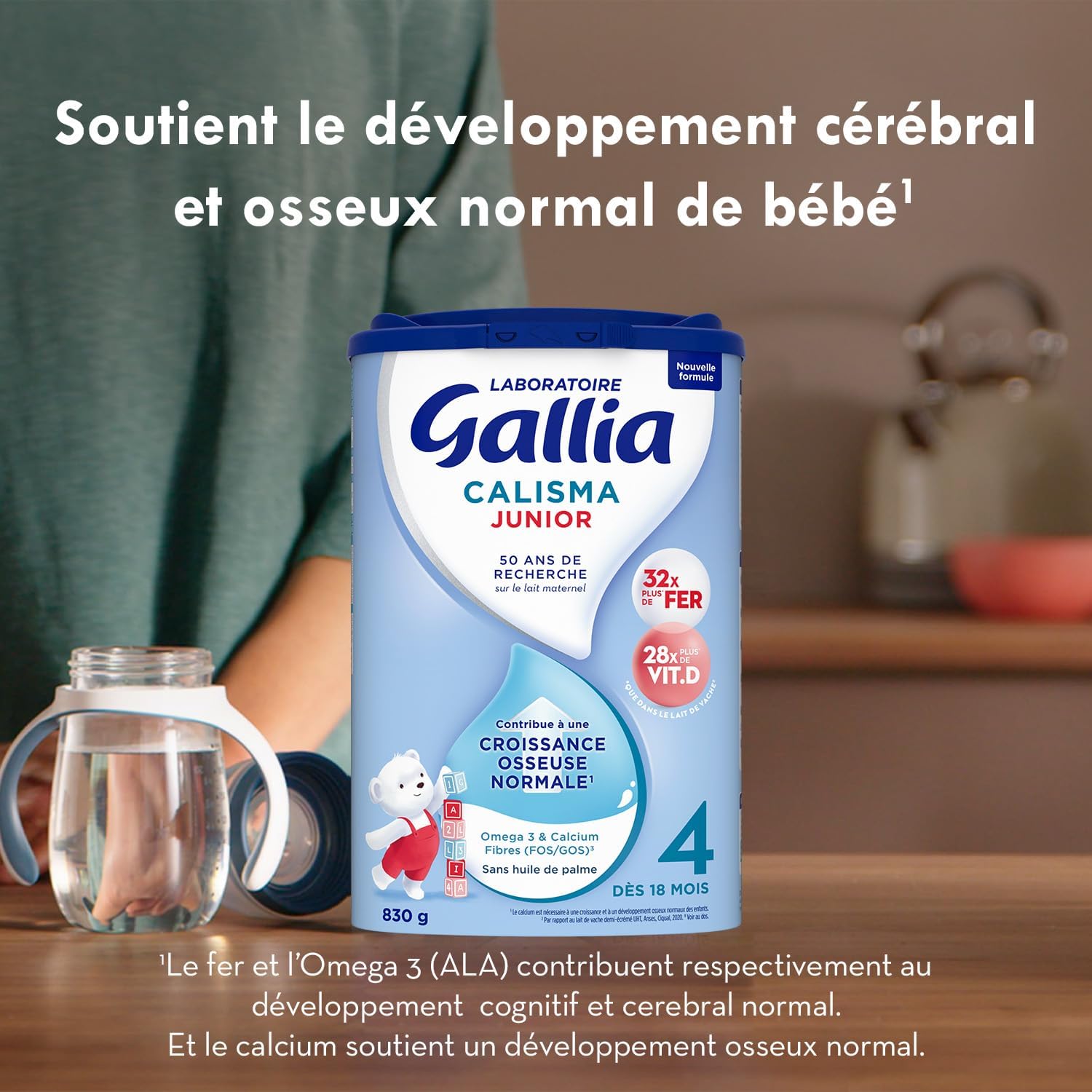Detalle de Gallia Calisma Junior 75 biberons