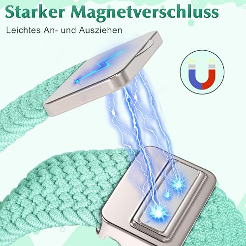 Detalle de Polyjoy Magnetisches Flechtband für Xplora X6 – kompatibel, verstellbar und langlebig