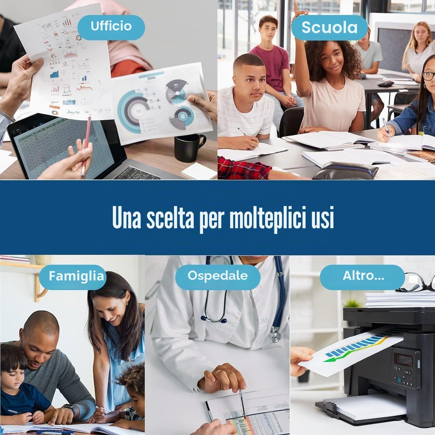 Thumbnail 6 de Cartucce compatibili Colorfly LC3219XL/LC3219 (5 pezzi) per Brother MFC-J5330DW, J5730DW e altri