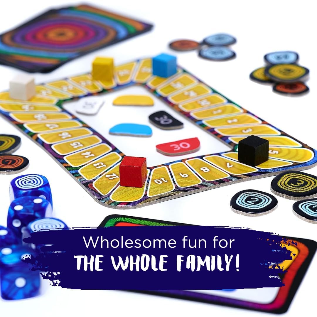 Detalle 2 de Thames & Kosmos High Score — Ingenious Dice Game (680572) pour 2–5 joueurs