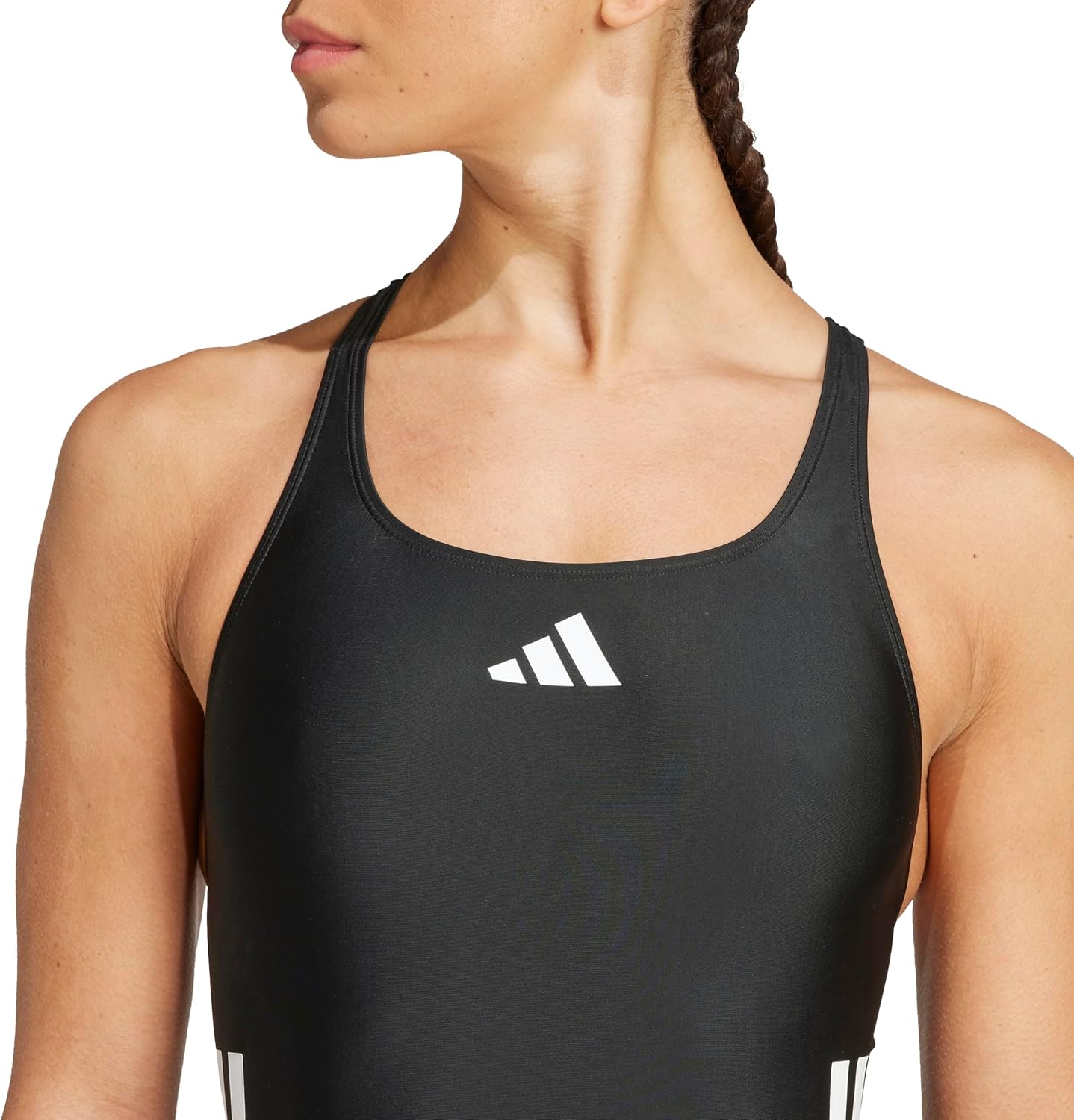 Thumbnail 3 de adidas 3-Stripes C-Back Swimsuit (lined, tight fit)