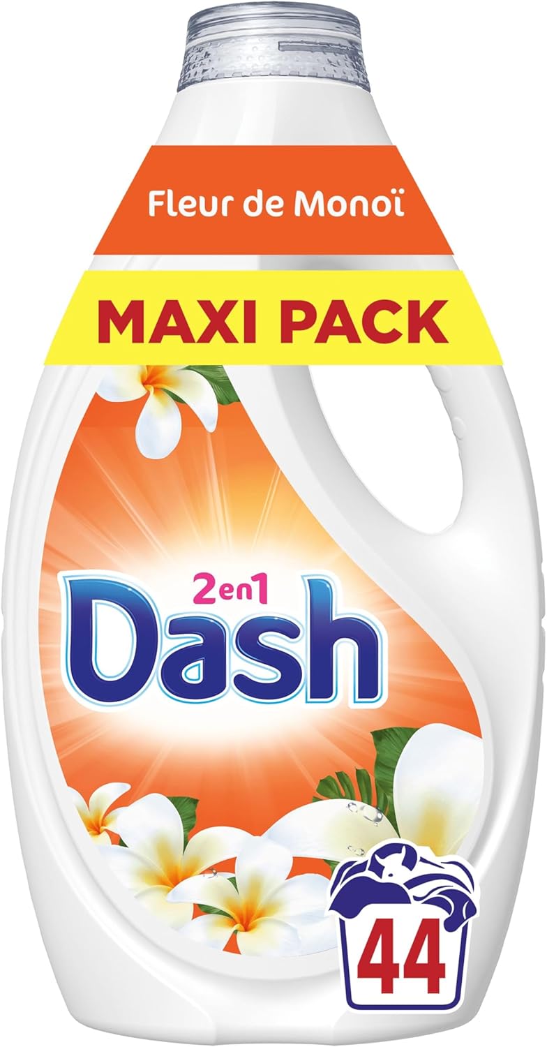 Thumbnail 5 de DASH Liquide Air Frais et Fleurs Blanches 44D – Lavage efficace et parfum léger