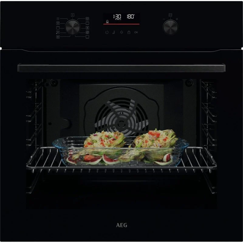 Detalle de AEG Series 5000 OU5PB40NSK 72L Negro pirolítico