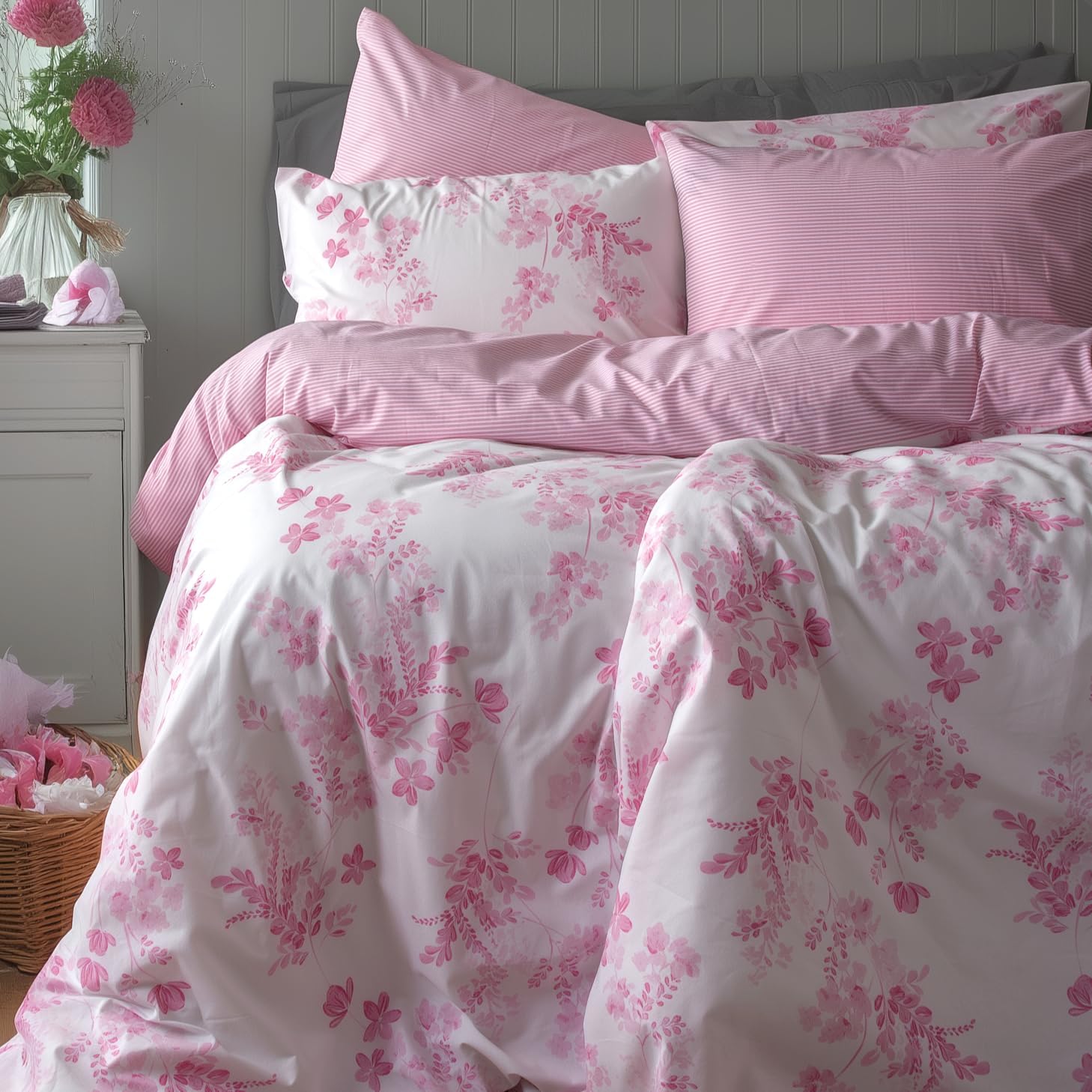 Thumbnail 1 de LERUUM Single Duvet Cover Set, 135x200cm