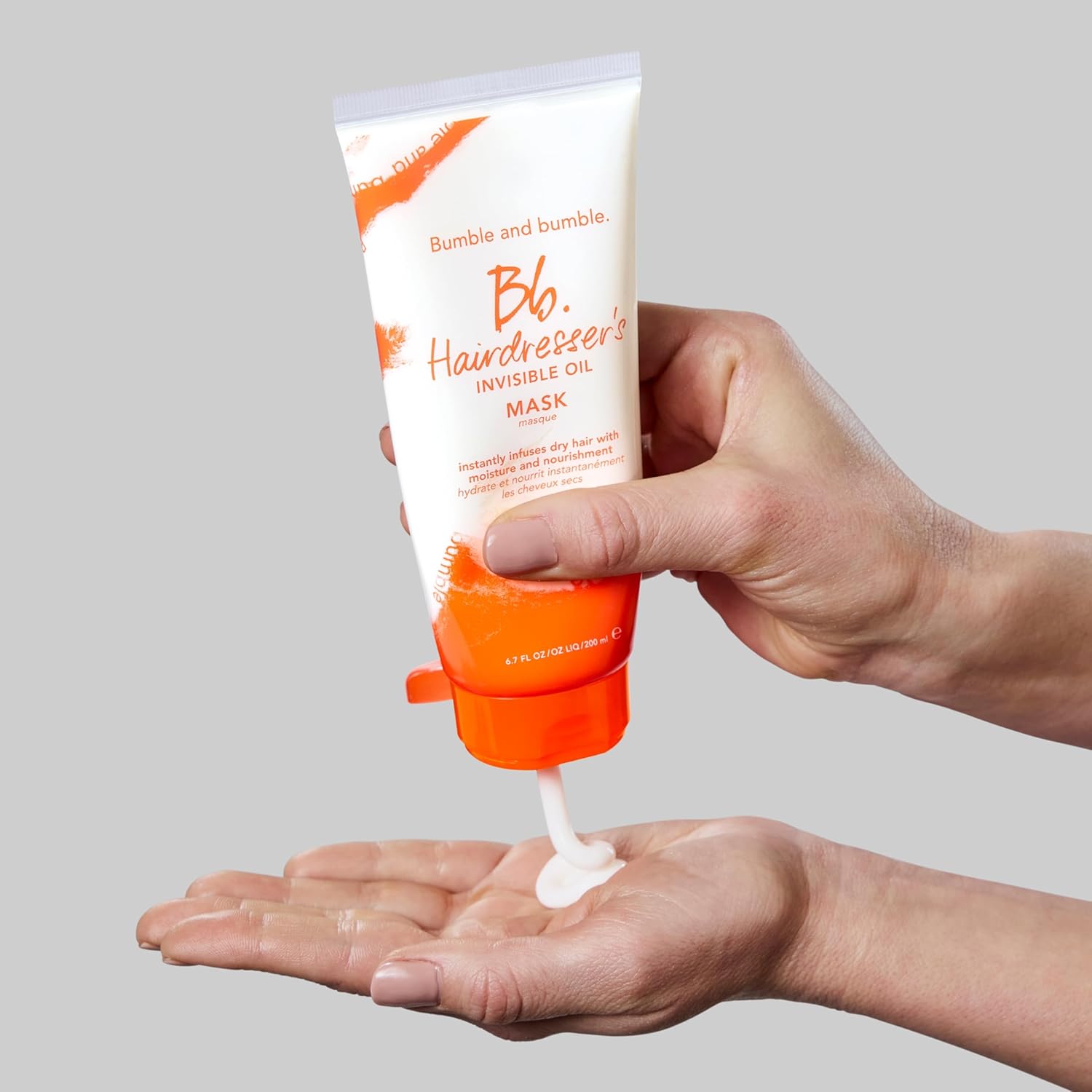 Thumbnail 2 de Bumble and bumble Hairdresser's Invisible Oil Hydrating Hair Mask (200 ml) for anti-frizz, colour-safe hydration