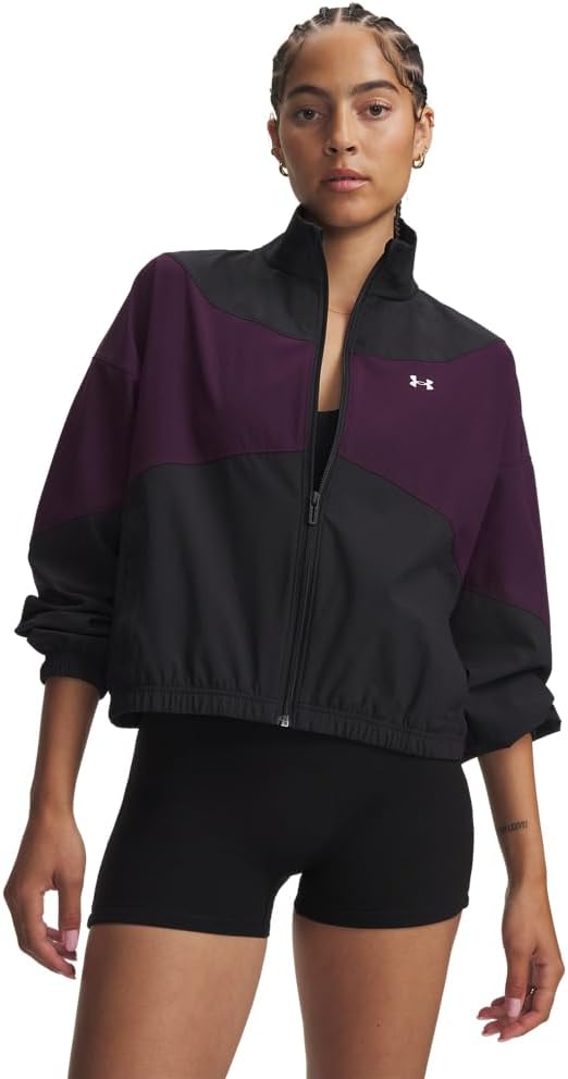 Detalle de Under Armour Women's Ua Rival Woven Jacket Sweatshirt (Pack of 1): A pragmatic everyday layer