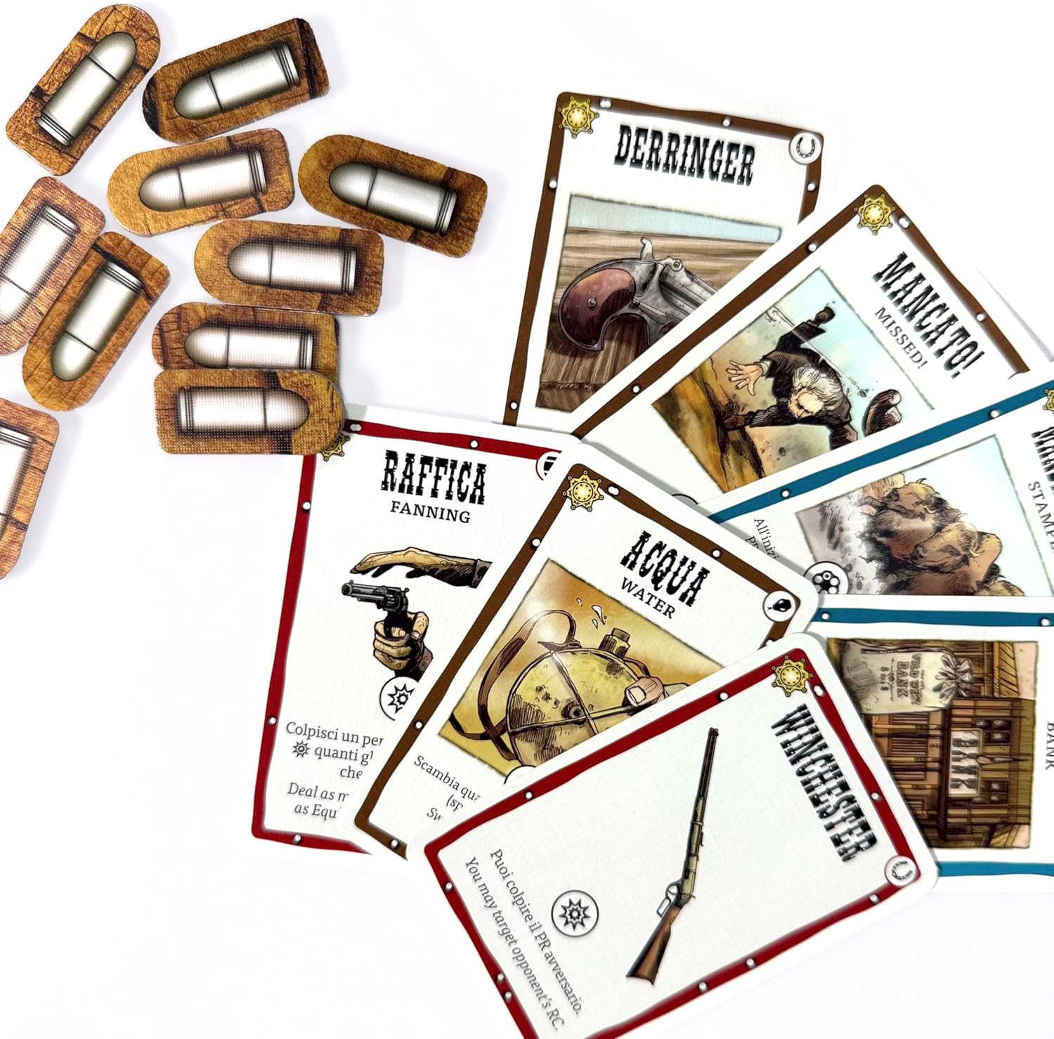 Detalle de Bang! The Duel – Duelli di Carte per Due Giocatori (Edizione Italiana) | DV Giochi