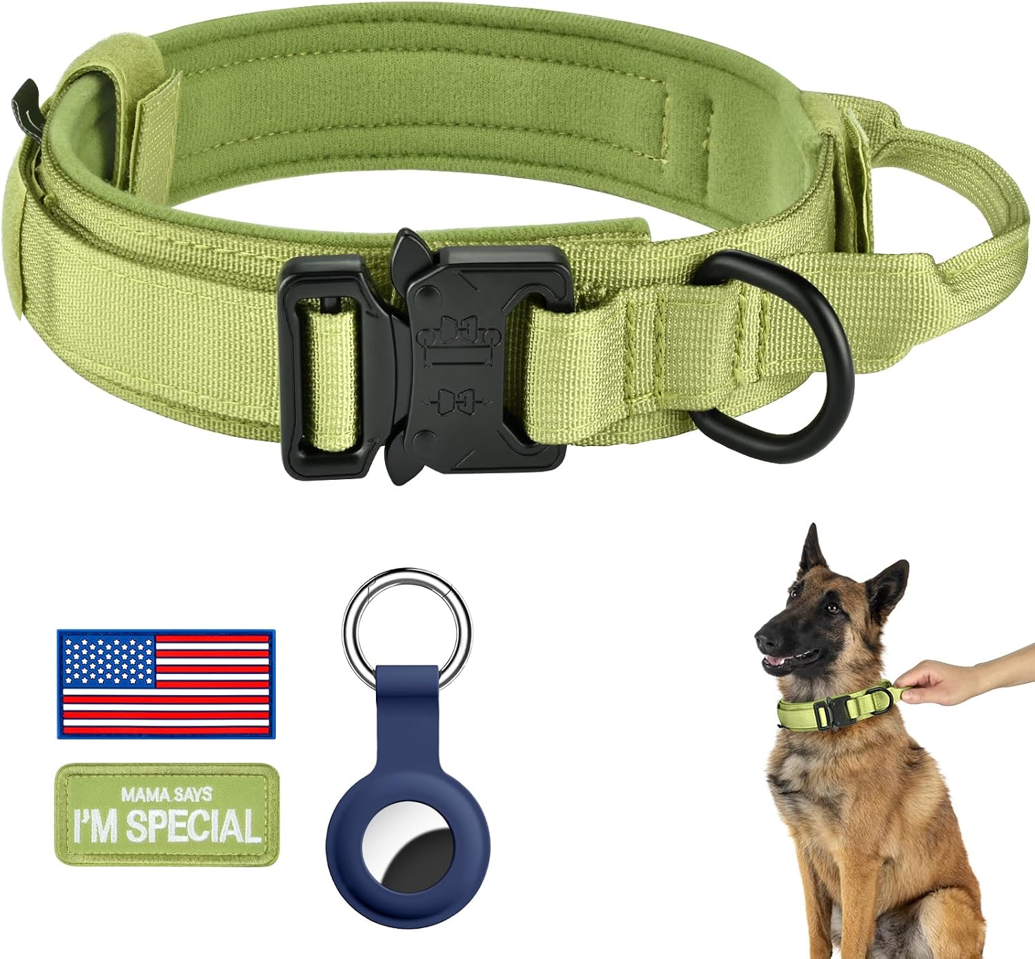 Thumbnail 6 de DAGANXI Tactical Dog Collar, XXL