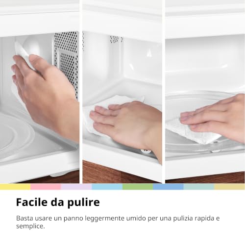 Thumbnail 11 de COMFEE' Forno a Microonde 20 litri 700 W – modello CMO-MM20L2NFPE(WH)