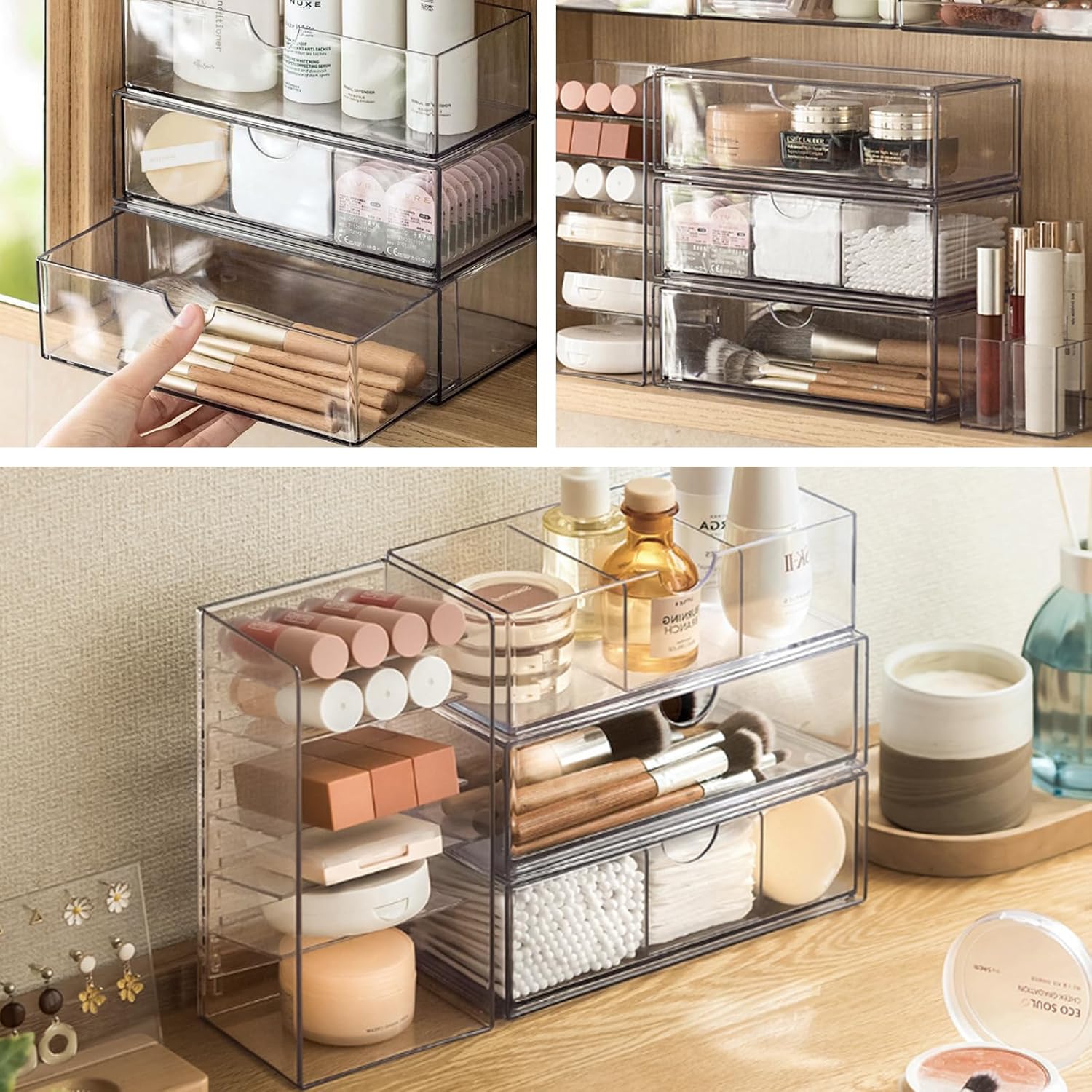 Thumbnail 5 de DoocliB Badezimmer Organizer Mini 3er Set