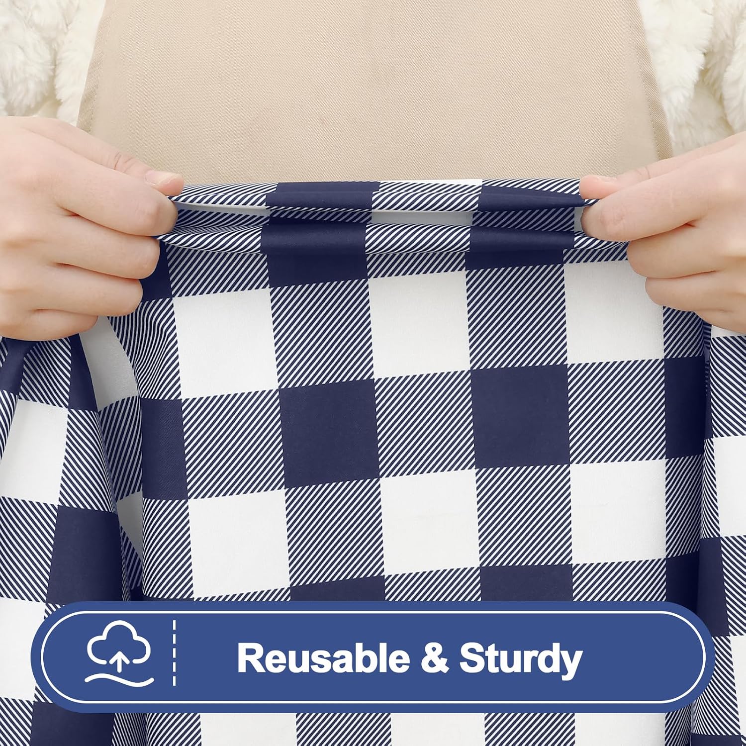 Detalle 2 de Smiry Picnic Tablecloths 30" x 96