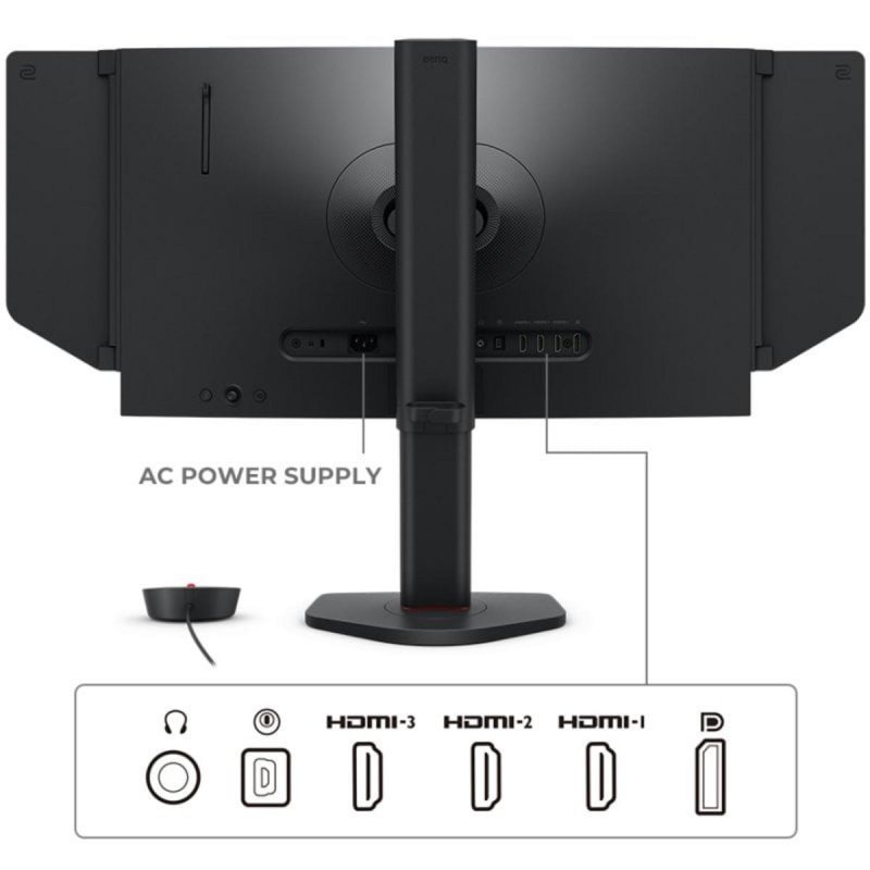 Detalle de BenQ ZOWIE XL2586X+ 24.1" FullHD 600 Hz: opción para gaming competitivo con DyAc 2