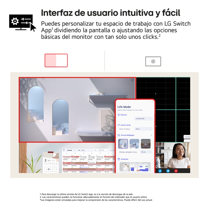 Thumbnail 1 de LG UltraFine 27US500-W Monitor 27" 4K UHD