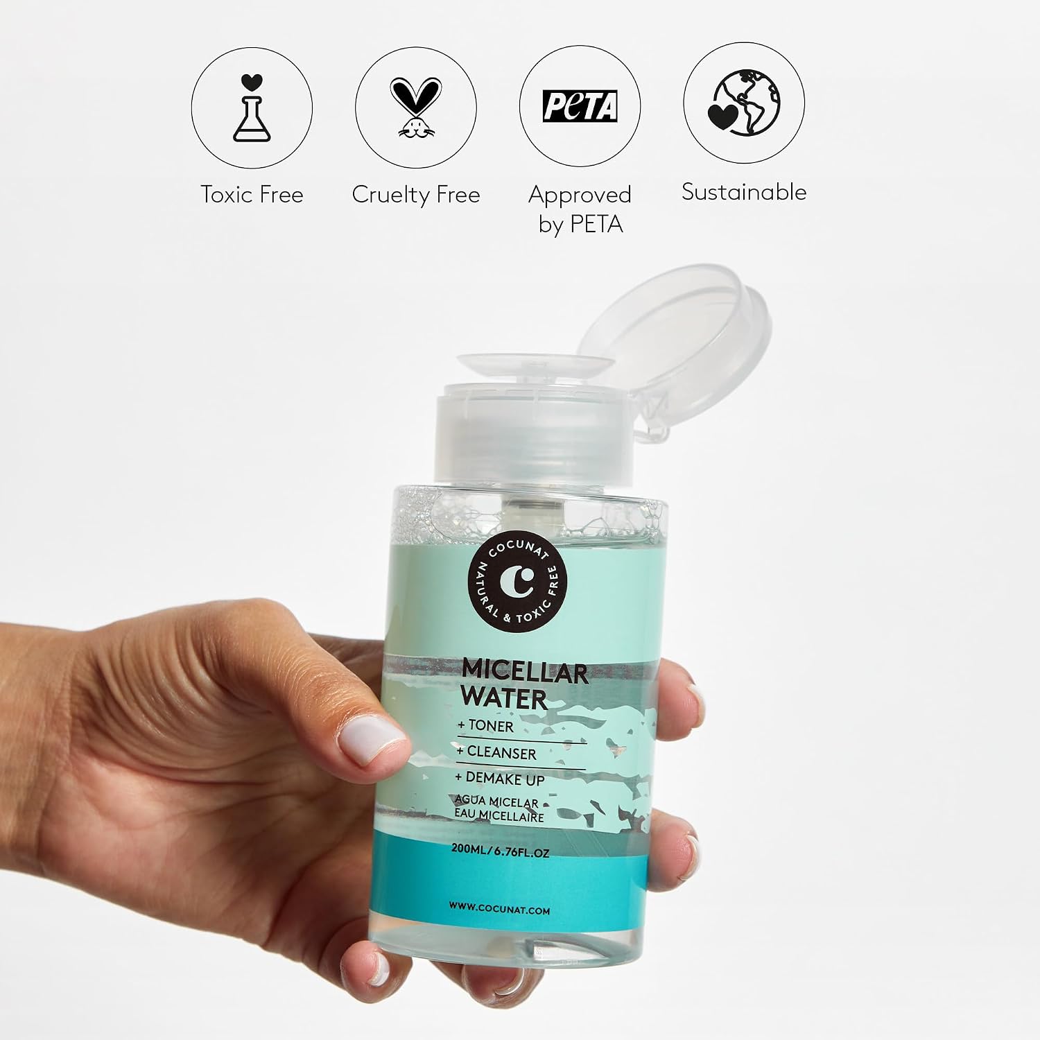 Thumbnail 6 de COCUNAT Acqua Micellare 3 in 1 200ml