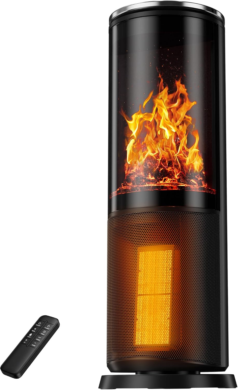 Mountman BL20-R17 Tower Space Heater, 1500W, 120° Oscillation