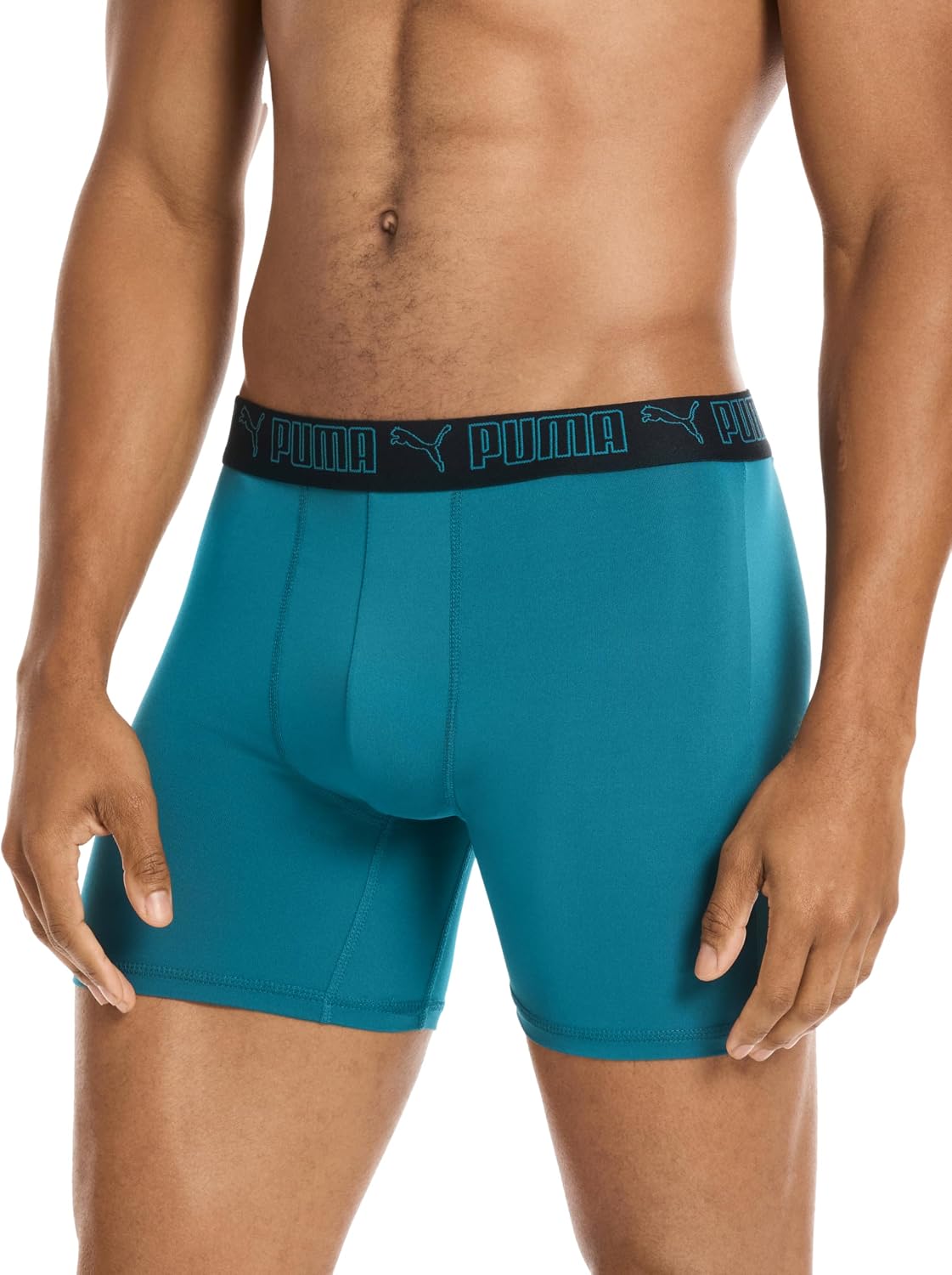Detalle de PUMA Men’s Performance Boxer Briefs 5-Pack