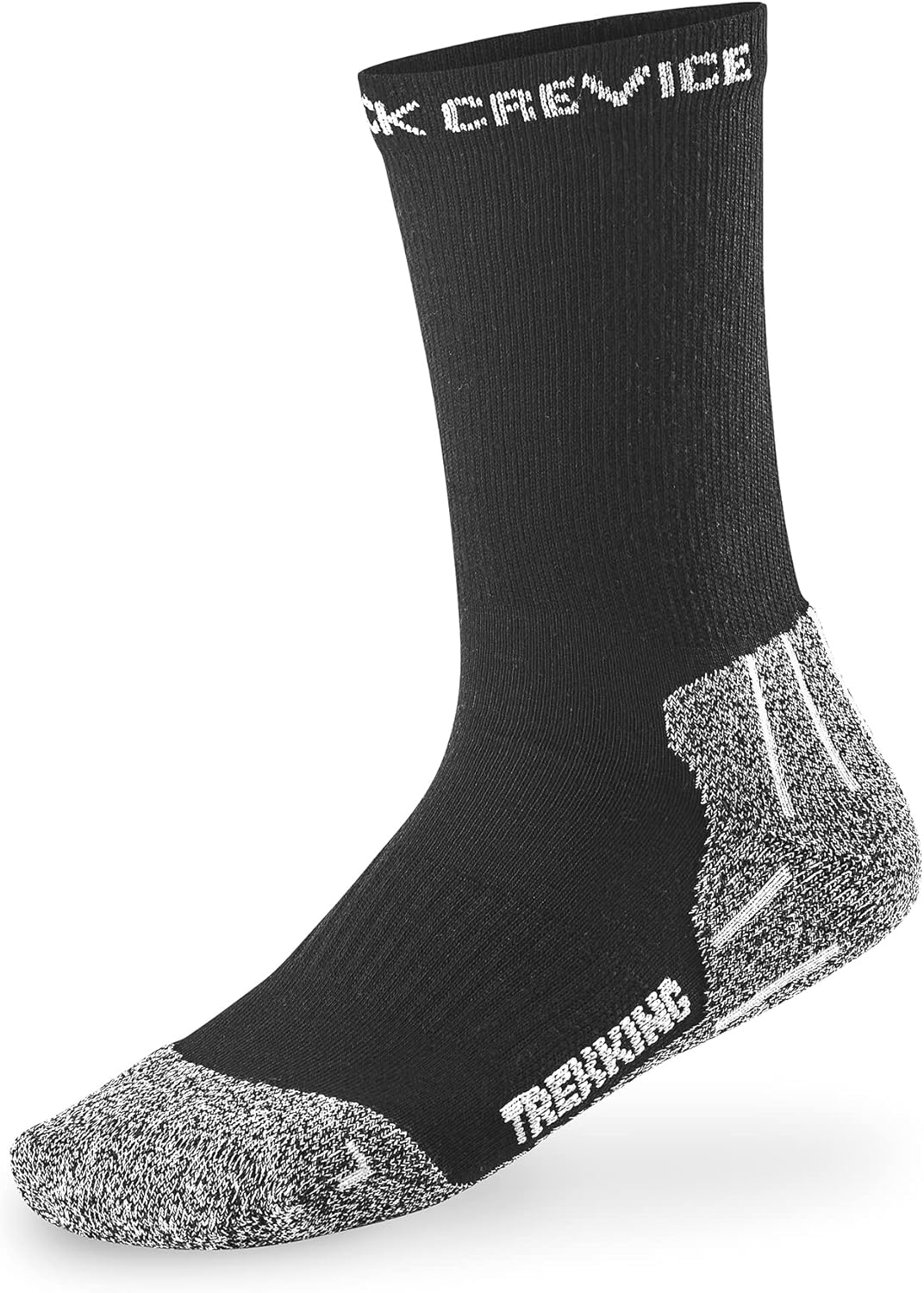 Detalle de Black Crevice Calze da Trekking Unisex – Comfort elevato e supporto anatomico