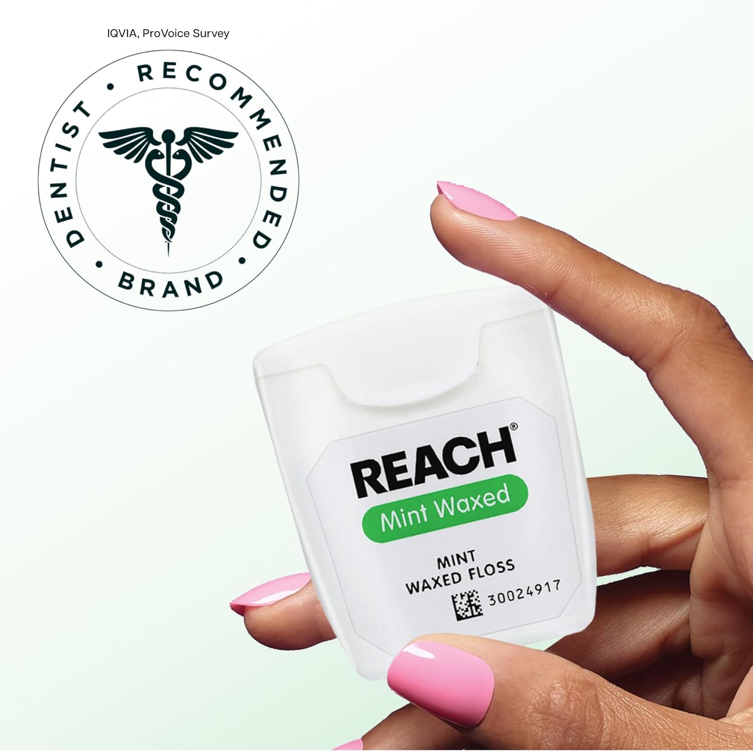 Thumbnail 6 de Reach Mint Waxed Dental Floss (55 Yards) — shred-resistant micro-filament floss