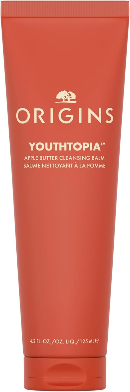 Detalle de Origins Youthtopia Apple Butter Cleansing Balm (125 ml) – buttery balm-to-milk makeup remover