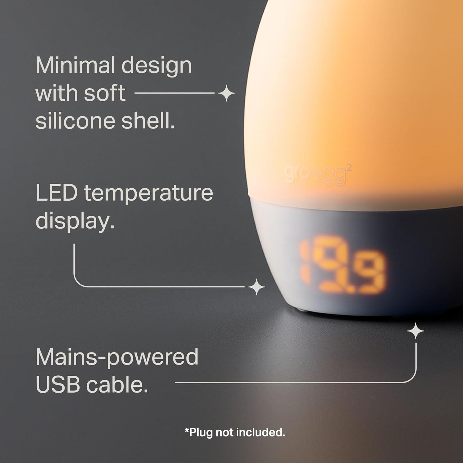 Detalle de Tommee Tippee GroEgg2 nightlight 200 cm