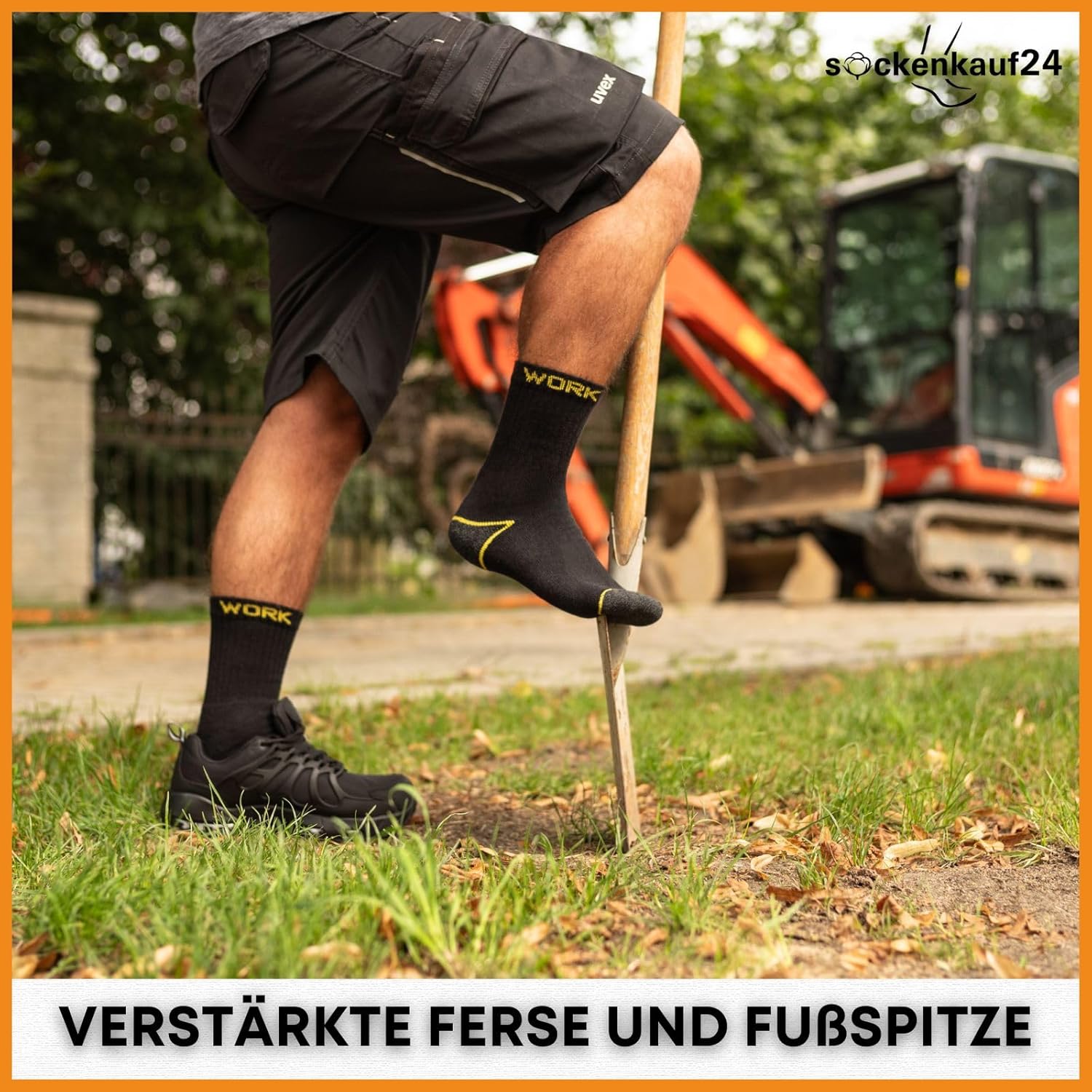 Detalle 2 de Herren Arbeitssocken WORK 10 oder 20 Paar