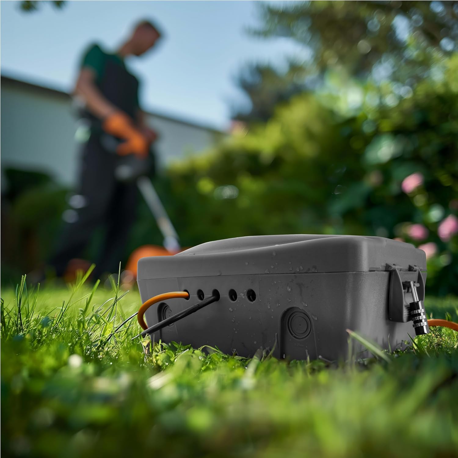 Thumbnail 6 de Masterplug WBX Weatherproof Electric Box for Outdoors (WBX-MS), Grey, 345 x 220 x 126.5 mm